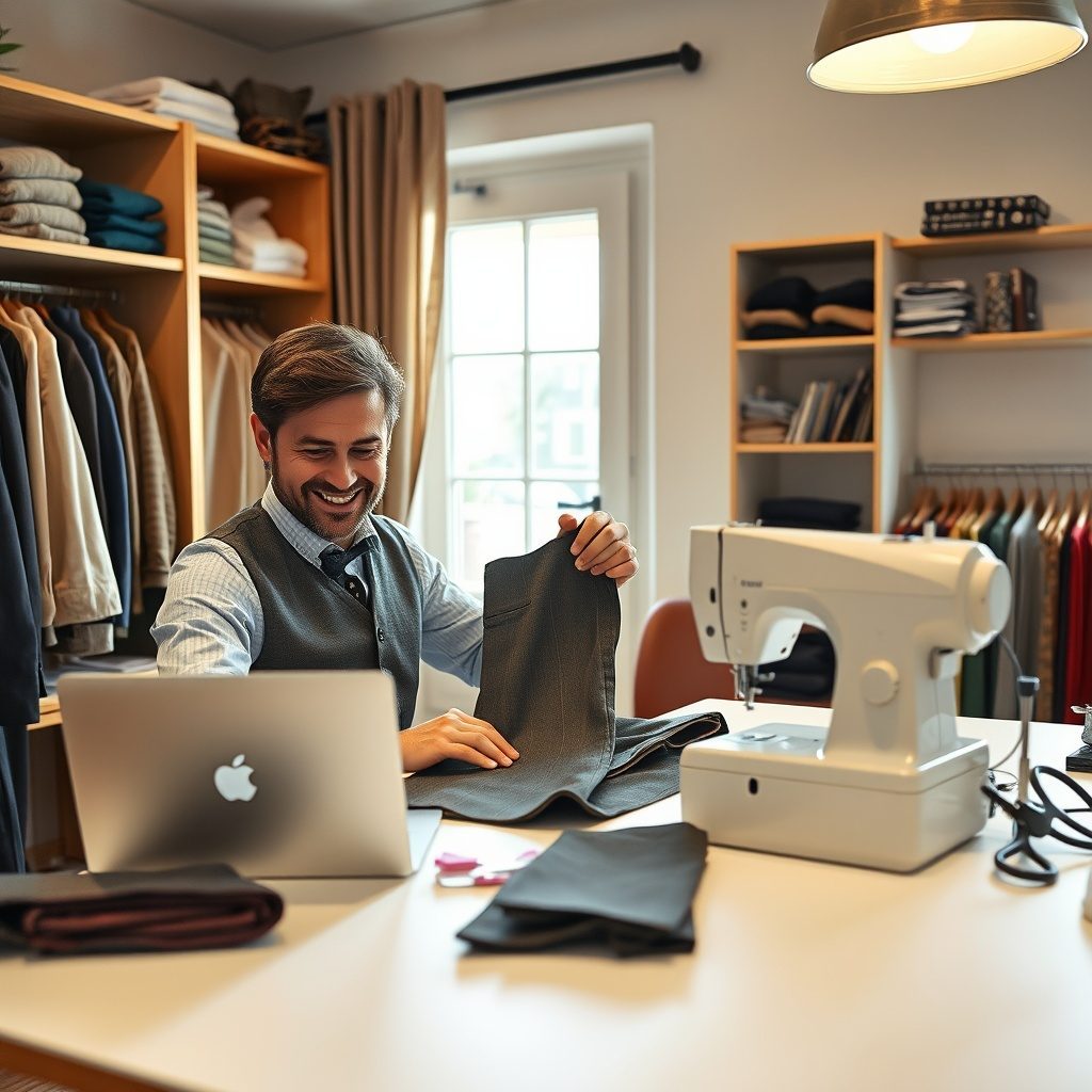 Clothing alterations showcase